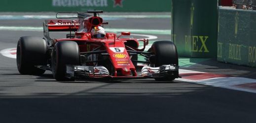 Sebastian Vettel, jezdec Ferrari.