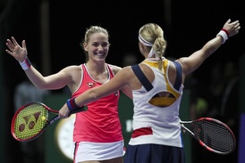 Andrea Hlaváčková a Timea Babosová získaly titul na Turnaji mistryň.