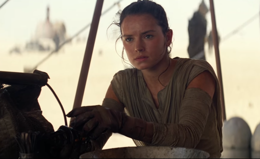 Hrdinka Rey ze Star Wars.