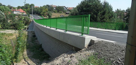 Nový most ve Vilémově.