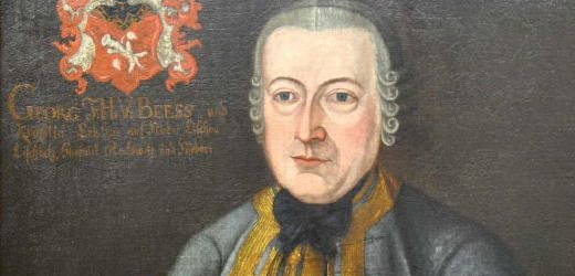 Portrét zemského hejtmana Jiřího Fridricha Beese z Chrostiny.