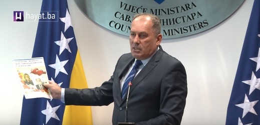 Bosenský ministr bezpečnosti Dragan Mektić.