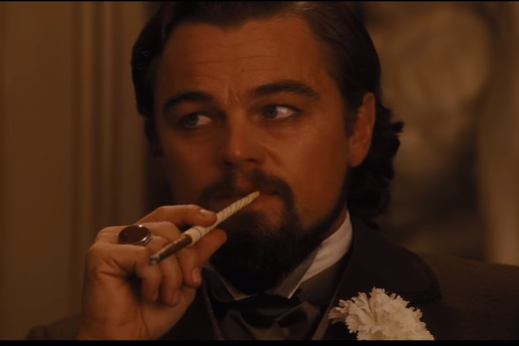 Leonardo DiCaprio ve snímku Nespoutaný Django.