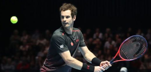Andy Murray hrál po zranění poprvé od Wimbledonu.