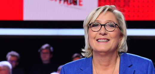 Francouzská politička Marie Le Penová.
