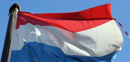 Vlajka Nizozemí.