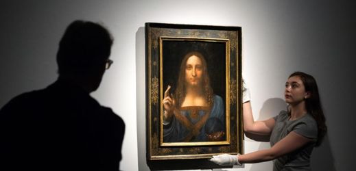 Nově objevený da Vinciho obraz jde do aukce. Odhady mluví o dvou miliardách korun.