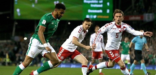 Fotbalisté Dánska otočili barážovou odvetu v Irsku a zajistili si účast na mistrovství světa (ilustrační foto).