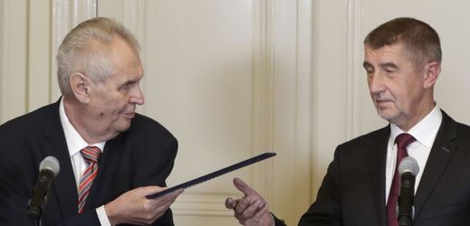 Miloš Zeman (vlevo) a Andrej Babiš.