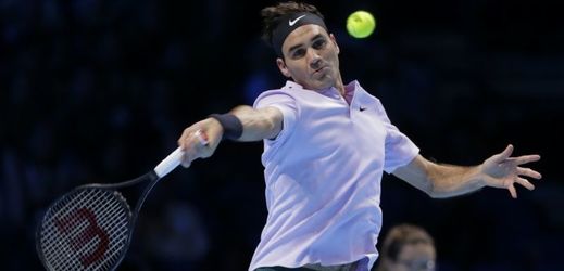 Tenista Roger Federer vyhrál na Turnaji mistrů další zápas základní skupiny.