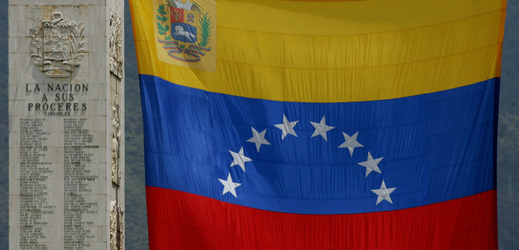 Venezuelská vlajka.