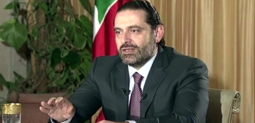 Libanonský premiér Saad Harírí.