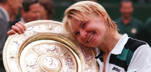Jana Novotná vyhrála Wimbledon v roce 1998.