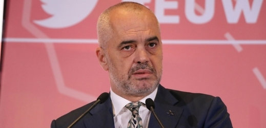 Albánský premiér Edi Rama.