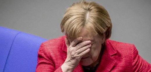 Angela Merkelová poté, co jednání o koalici ztroskotala.