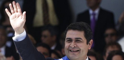 Současný prezident Hondurasu Orlando Hernández.