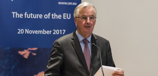 Michel Barnier, hlavní vyjednávač Evropské unie pro brexit.