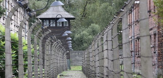 Koncentrační tábor Osvětim. 
