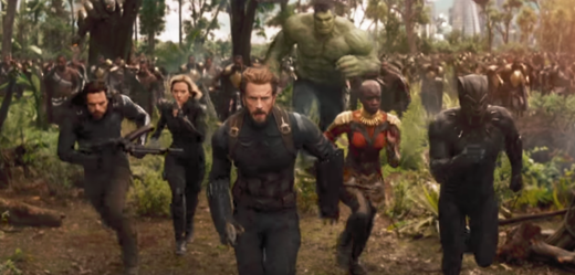Snímek z traileru na Avengers: Infinity War