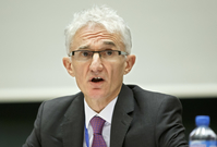 Šéf Úřadu OSN pro koordinaci humanitárních záležitost M. Lowcock.