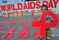 Světový den boje proti AIDS je připomínán každoročně 1. prosince (ilustrační foto).