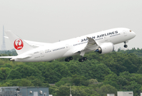 Letadlo společnosti Japan Airlines.
