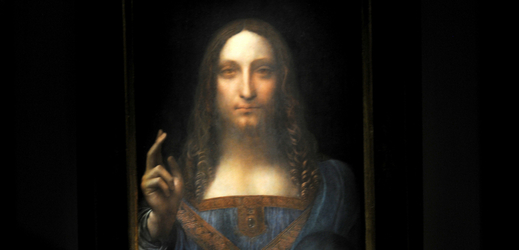 Da Vinciho Salvator Mundi.