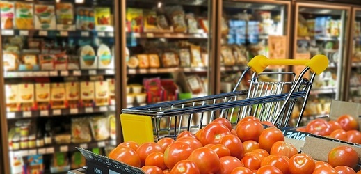 Inflace podle odhadů klesla, důvodem je zdražení potravin (ilustrační foto).