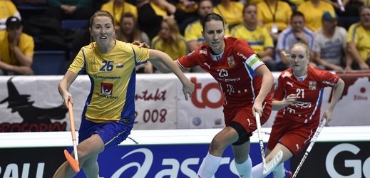 České florbalistky prohrály v semifinále mistrovství světa v Bratislavě s favorizovaným Švédskem.