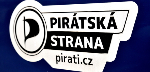 Pirátská strana, logo.