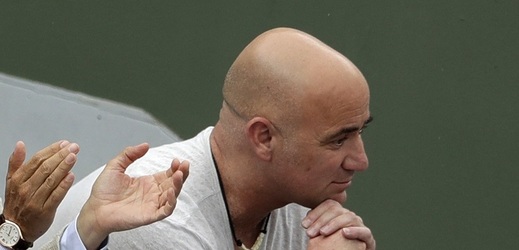Bývalý tenista a současný trenér Novaka Djokoviče Andre Agassi (ilustrační foto).