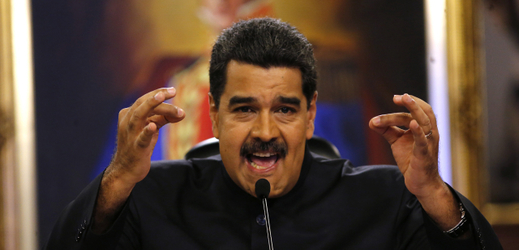 Venezuelský prezident Nicolás Maduro. 