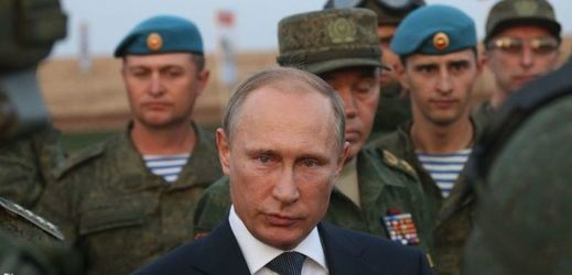 Ruský prezident Vladimír Putin při návštěvě Sýrie.