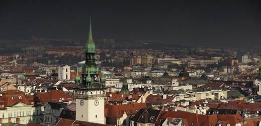 Pohled na Brno.