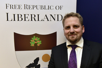 Zakladatel Liberlandu Vít Jedlička.