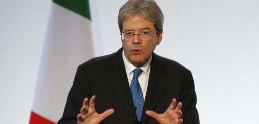 Italský premiér Paolo Gentiloni.