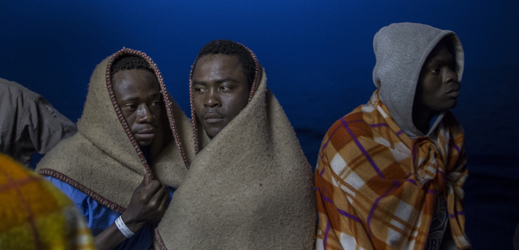 Uprchlíci z Libye.