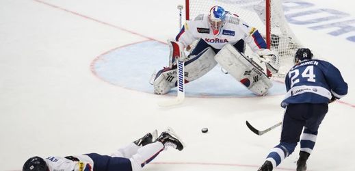 Finští hokejisté si poradili s Koreou.