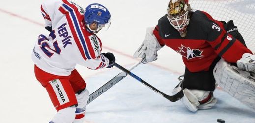 Čeští hokejisté porazili Kanadu 4:1.