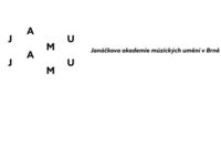 Nové logo Janáčkovy akademie múzických umění (JAMU).