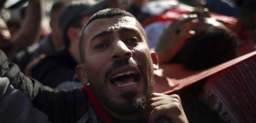 Ibráhím abú Surajja se stal tváří palestinských protestů. 