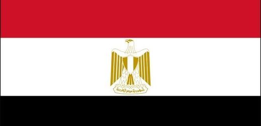 Vlajka Egypta.