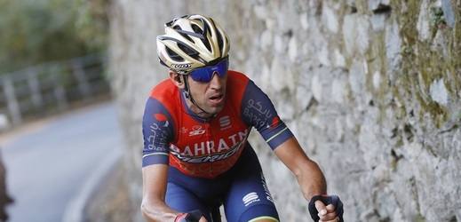 Cyklista Vincenzo Nibali.