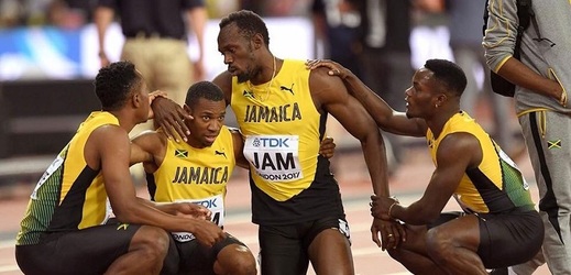 Bývalý jamajský běžec Usain Bolt a jeho londýnské loučení.