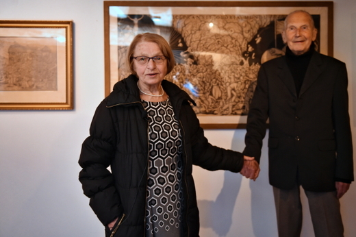 Výtvarníci a manželé Pavel Brázda a Věra Nováková mají od 12. dubna retrospektivní výstavu v českokrumlovském Egon Schiele Art Centru.