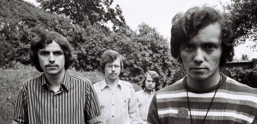 Rocková skupina Flamengo, na snímku z roku 1969 jsou členové František Francl, Karel Kahovec, Jaroslav Erno Šedivý a Pavel Fořt.
