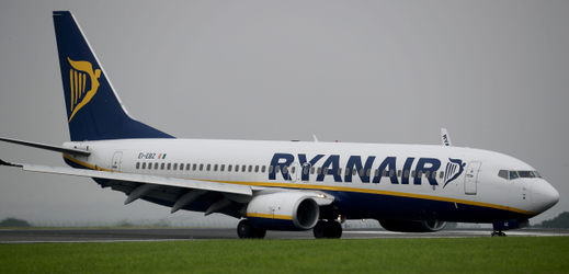 Letadlo Ryanair.