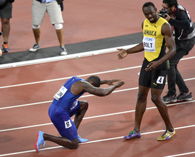 Usaina Bolta za legendu považoval i jeho největší rival Justin Gatlin.