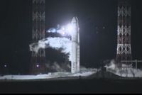 Start rakety Zenit-2SB s družicí Angosat-1.