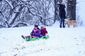 Největší radost však sníh udělal dětem.